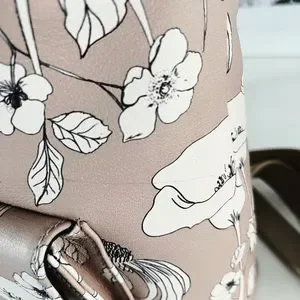 M2malletier Flower Print Mini Leather Backpack M2Malletier | Bags | M2malletier Flower Print Mini Leather  main image 4